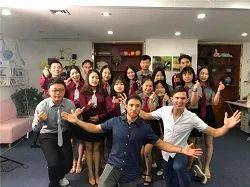 The Rebow team in the company office, from the company profile